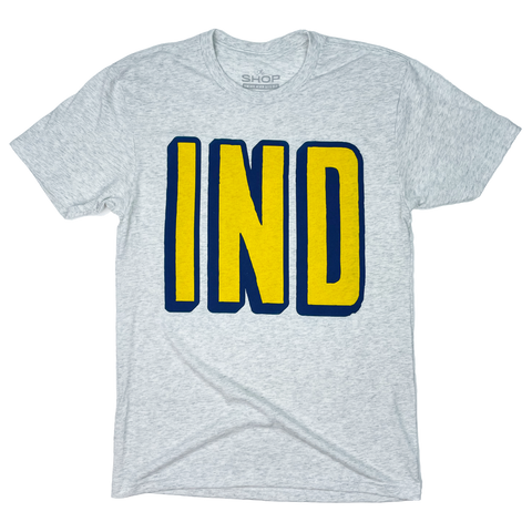 IND Blue & Gold White
