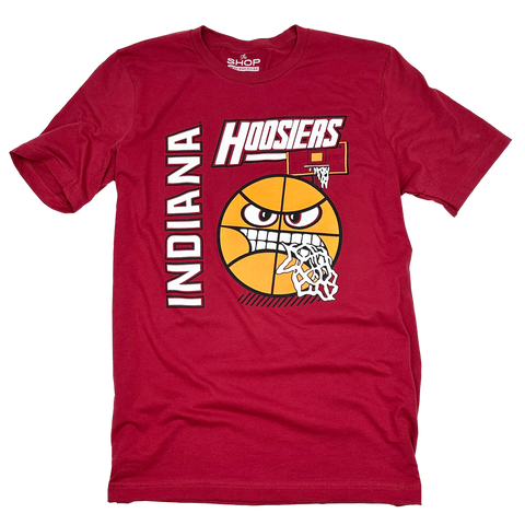 IU Basketball Face T Shirt Indiana University The Shop Indy