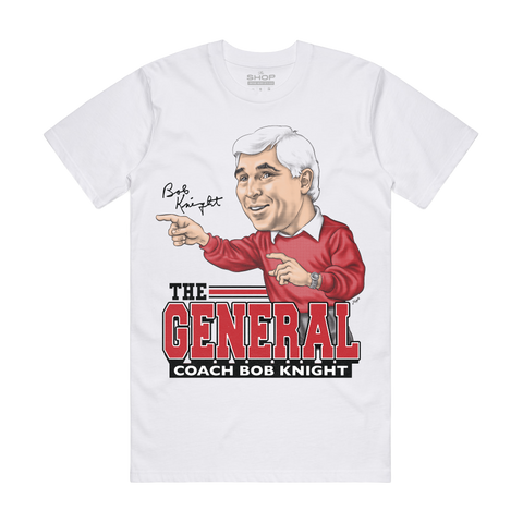 Bob Knight Heavyweight Caricature