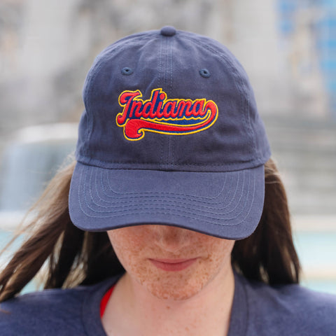 Indy Womens Basketball Script Dad Hat