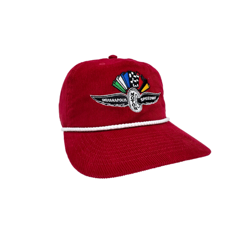 IMS Wing & Wheel Flags 90's Corduroy hat