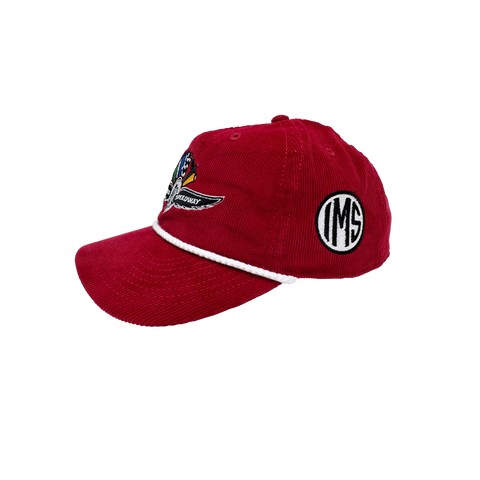 IMS Wing & Wheel Flags 90's Corduroy hat