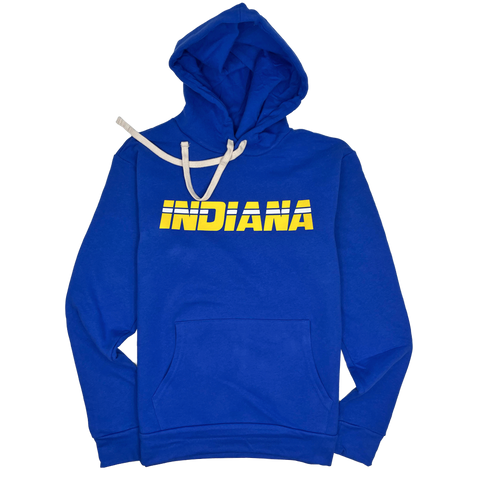 Indiana 80's Jersey Hoodie Royal