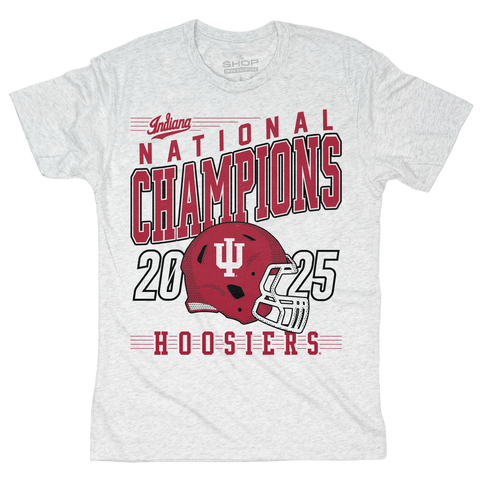 2019 hoosiers helmet football 2025 Indiana National Football Champions Tee