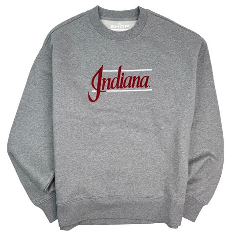 Indiana 90's Script Embroidered Crewneck
