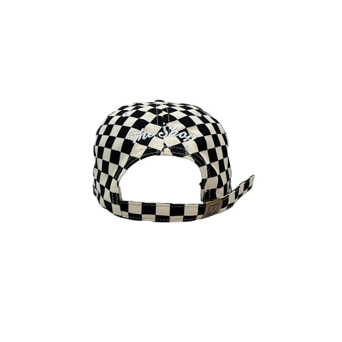 Indy 500 Checkered Patch Hat