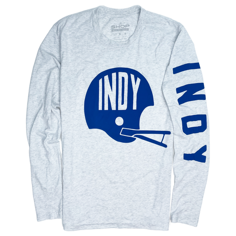 Indy Football Helmet 80's Longsleeve '24