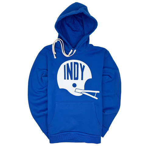 Indy Helmet 80's Royal Hoodie