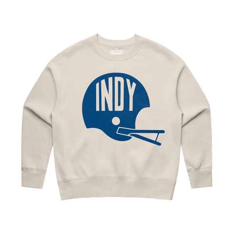 Indy Helmet 80's Women's Relaxed Crewneck
