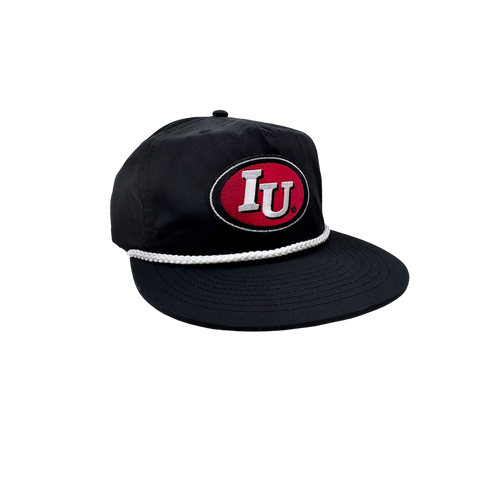 IU Oval Patch Buzzy Hat