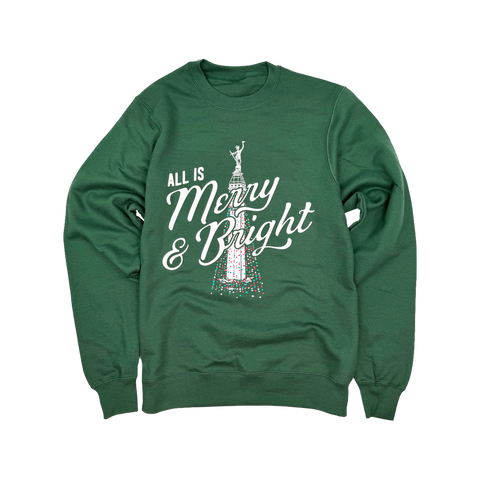 All Is Merry & Bright Indy Youth Sweatshirt
