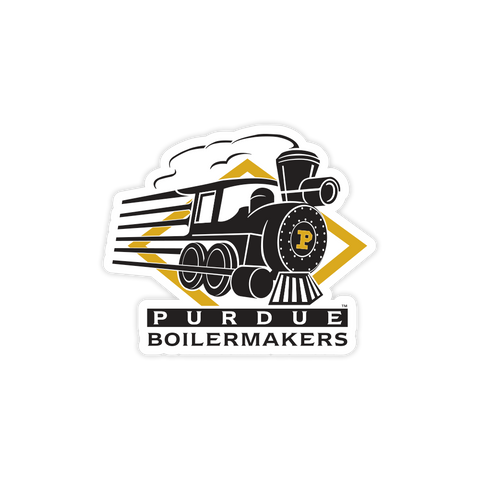 Purdue 90's Train Sticker