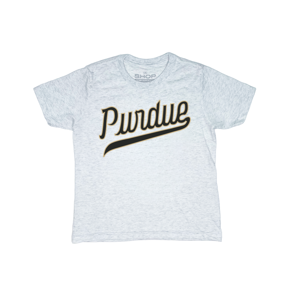 Purdue Basketball Script Tee Youth T-shirt – The Shop Indy