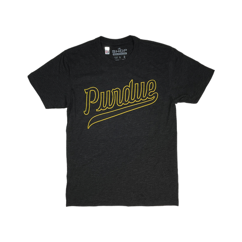 Purdue Basketball Script Youth Black