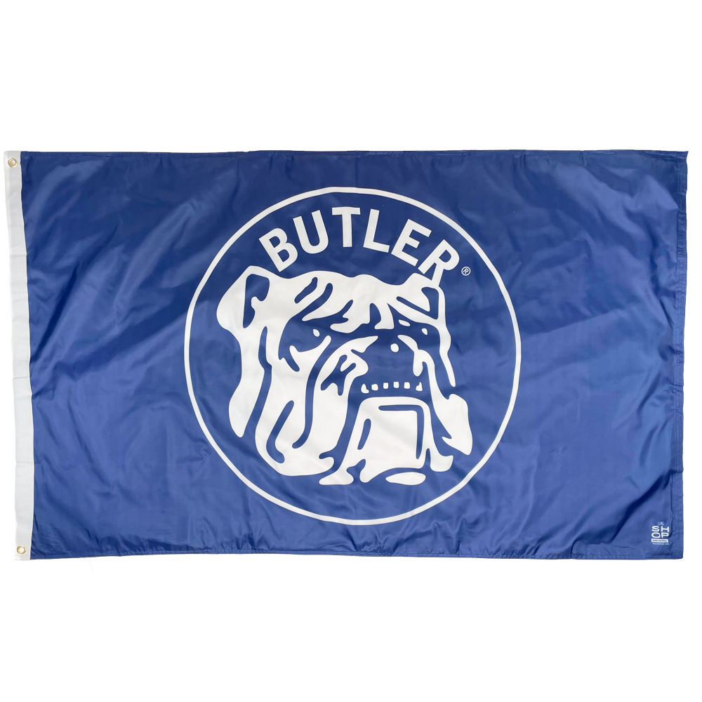 Vintage Bulldog 3x5 Flag | Butler University Flag