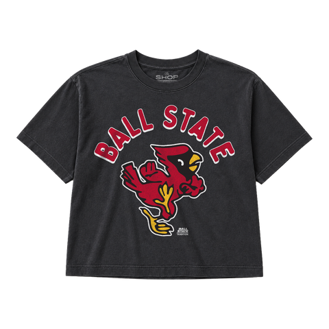 Vintage Ball State Charlie Womens Boxy