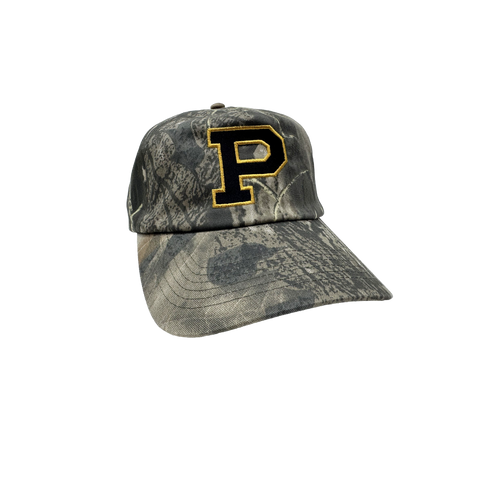 Vintage Purdue P Camo Hat