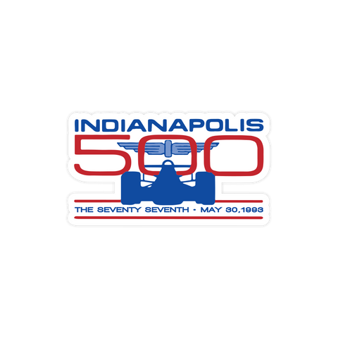 1993 Indy 500 Sticker