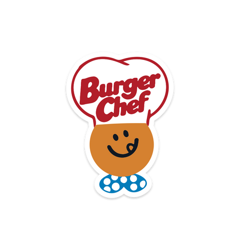 Burger Chef Logo Sticker