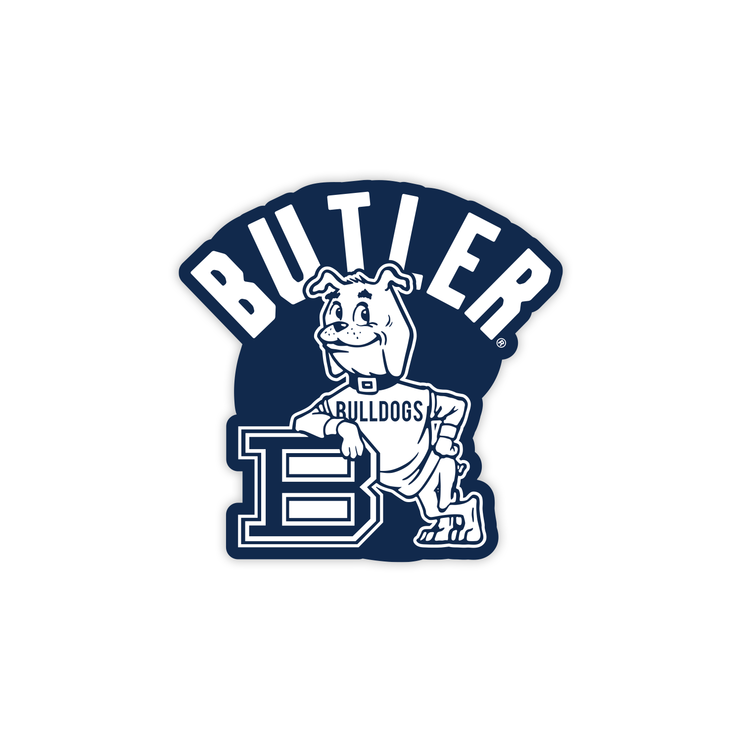 Butler 1970's Sticker | Butler University
