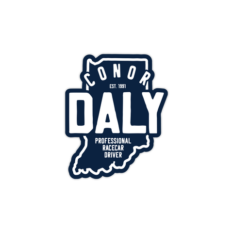 Conor Daly Indiana Sticker