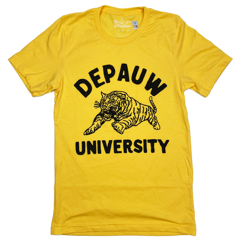 forudsætning At deaktivere terning DePauw University T-Shirt | Licensed | Vintage