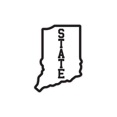 Indiana STATE Sticker