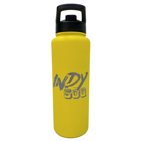 Indy 500 Rad Water Bottle Yellow