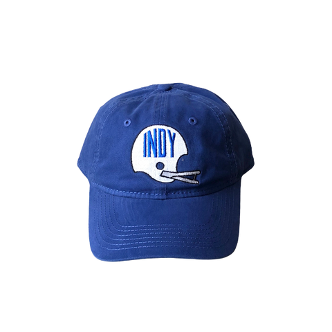 colts football helmet hat Indy Football Helmet Dad Hat