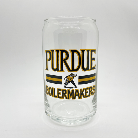 Purdue Old Gold Glass