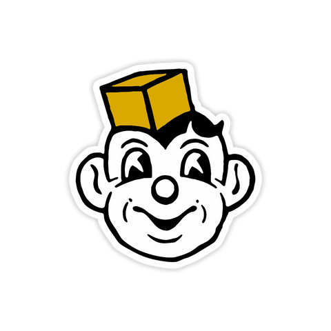 pothead pete Purdue Pete Head Sticker – The Shop Indy