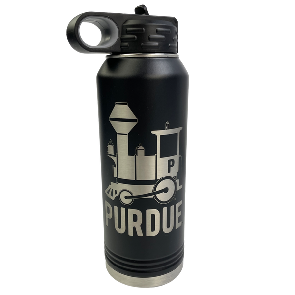 Purdue Train Water Bottle