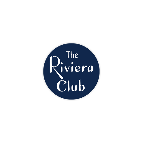 Riviera Club Vintage Sticker