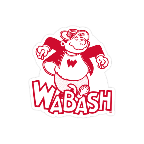 Wally Wabash Sticker
