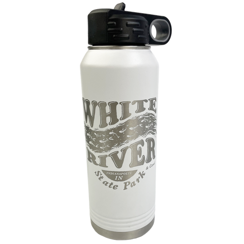 Polar Camel Sublimatable 30 oz White Water Bottle